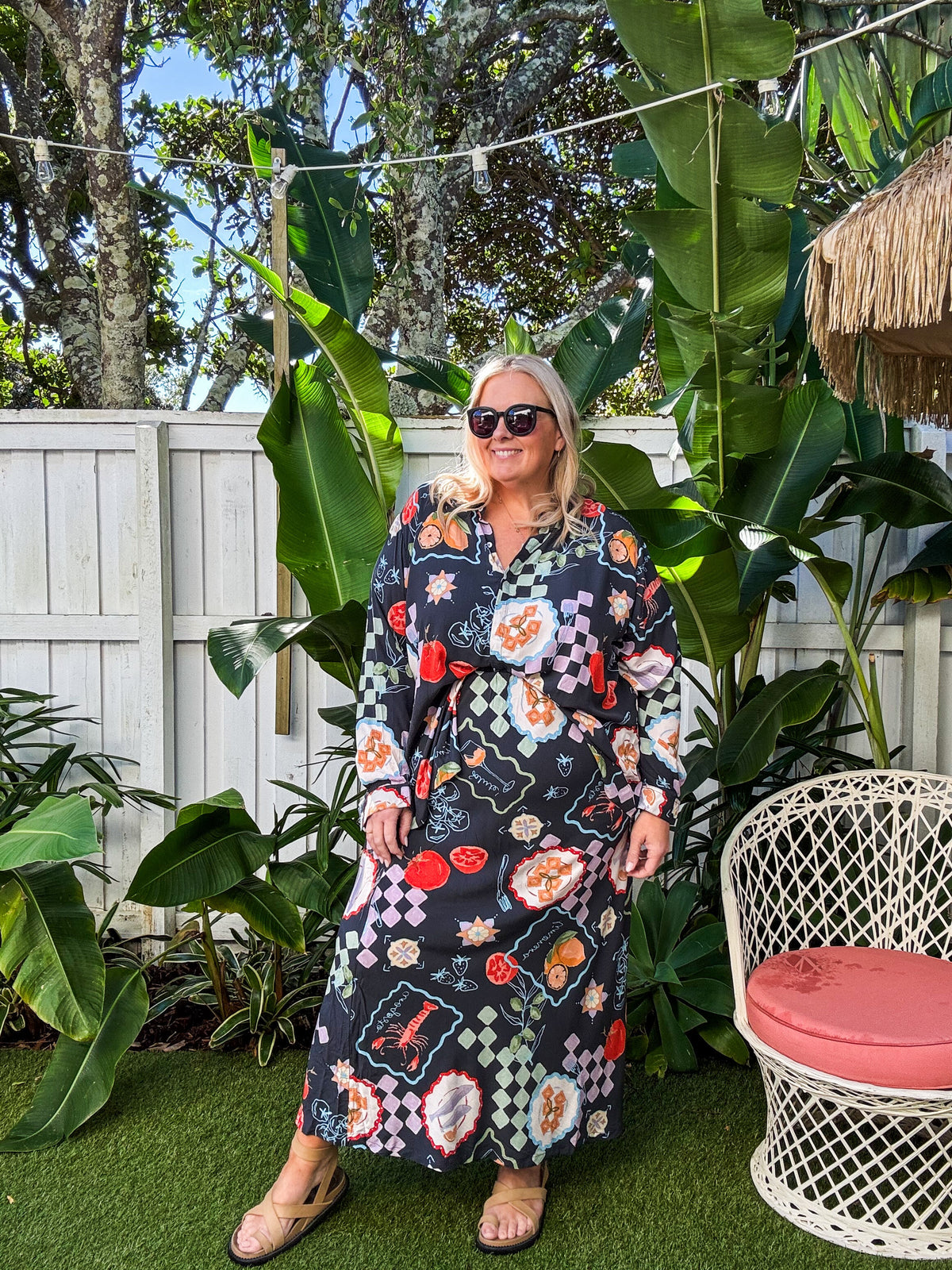 Katie Bias Cut Skirt in New Orleans