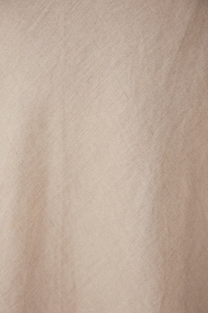 Katie Bias Cut Linen Skirt in Natural