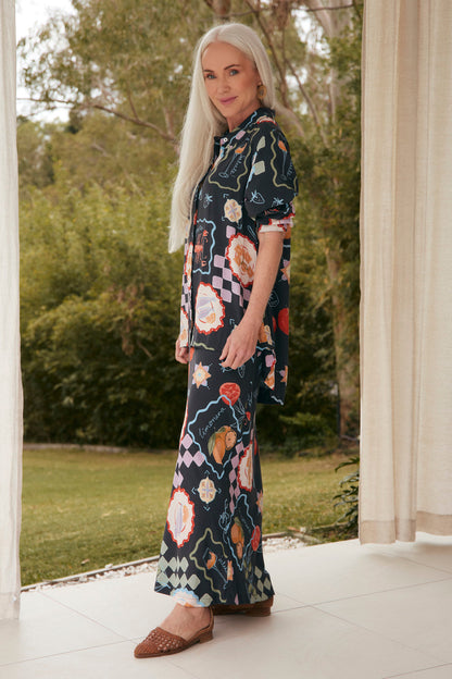 Katie Bias Cut Skirt in New Orleans