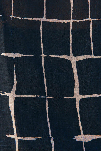 Linen Sarong in Woven Echo